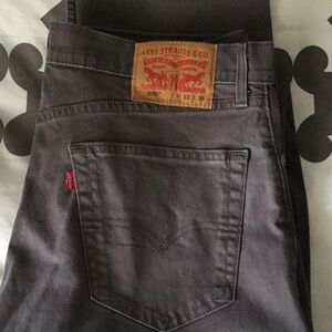 Levi's Men's Gray Jeans - Classic 505 Back Pocket Style